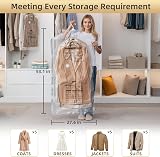 Taili Hanging Vacuum Storage Bags 4 Jumbo 135x70x38cm Wardrobe Organizer view 3