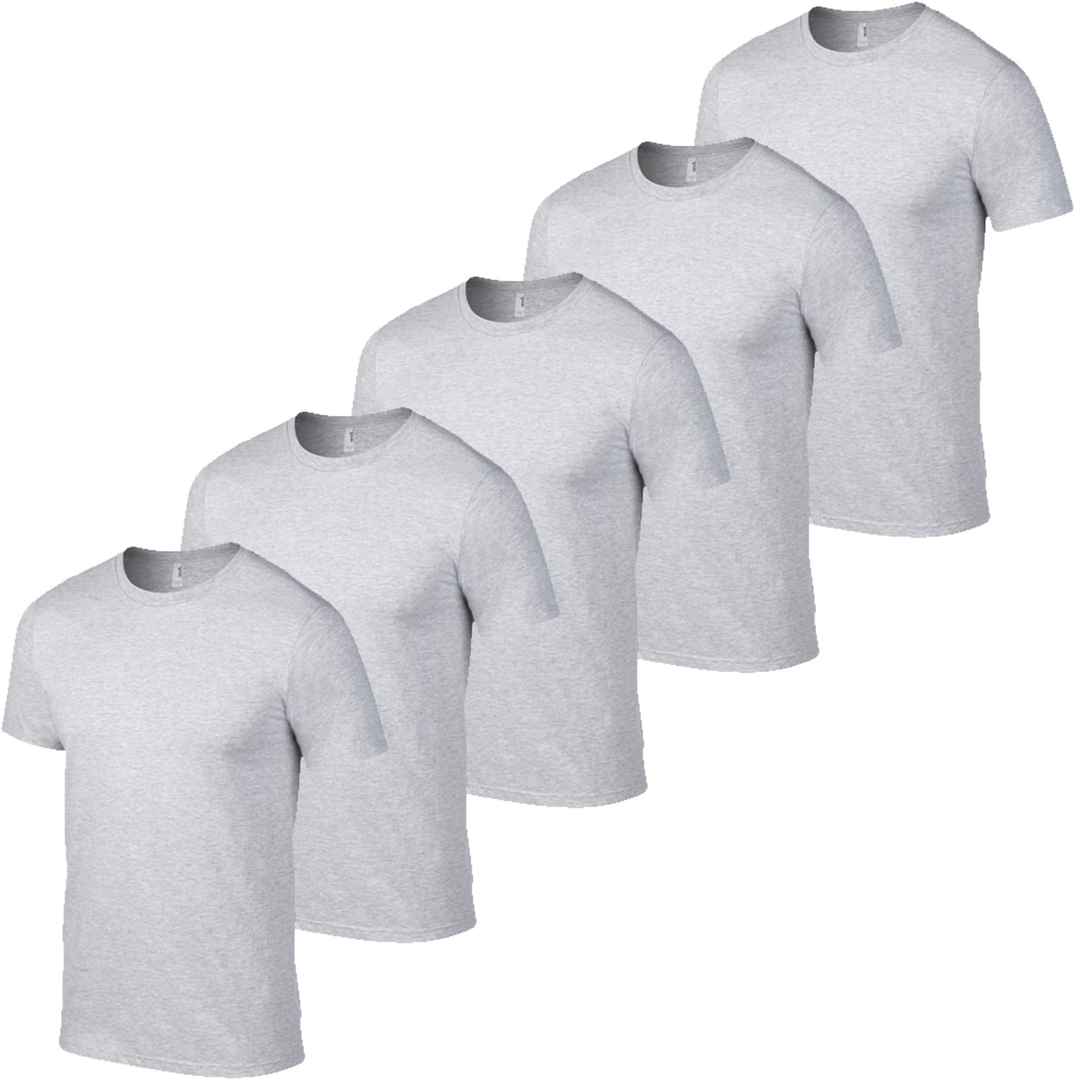 5 Pack Gildan Soft Style T Shirts Mens T Shirt and Sizes