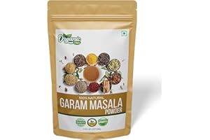 Organic Zing Garam Masala - A Versatile Indian Blend of Spices and Herbs | Seasoning Blend | Vegan | Preservative Free | Product of India (227 Gram) Pack of 1