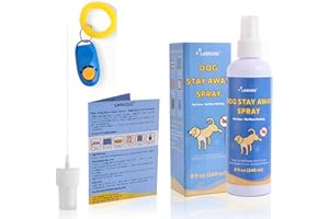 LARICEO Not Here Dog Spray - 8 oz Dog Stay Away - Dog Stop Peeing Training Spray - Safe Dog Repellent Spray for Peeing - Achieve Effective Pet Training