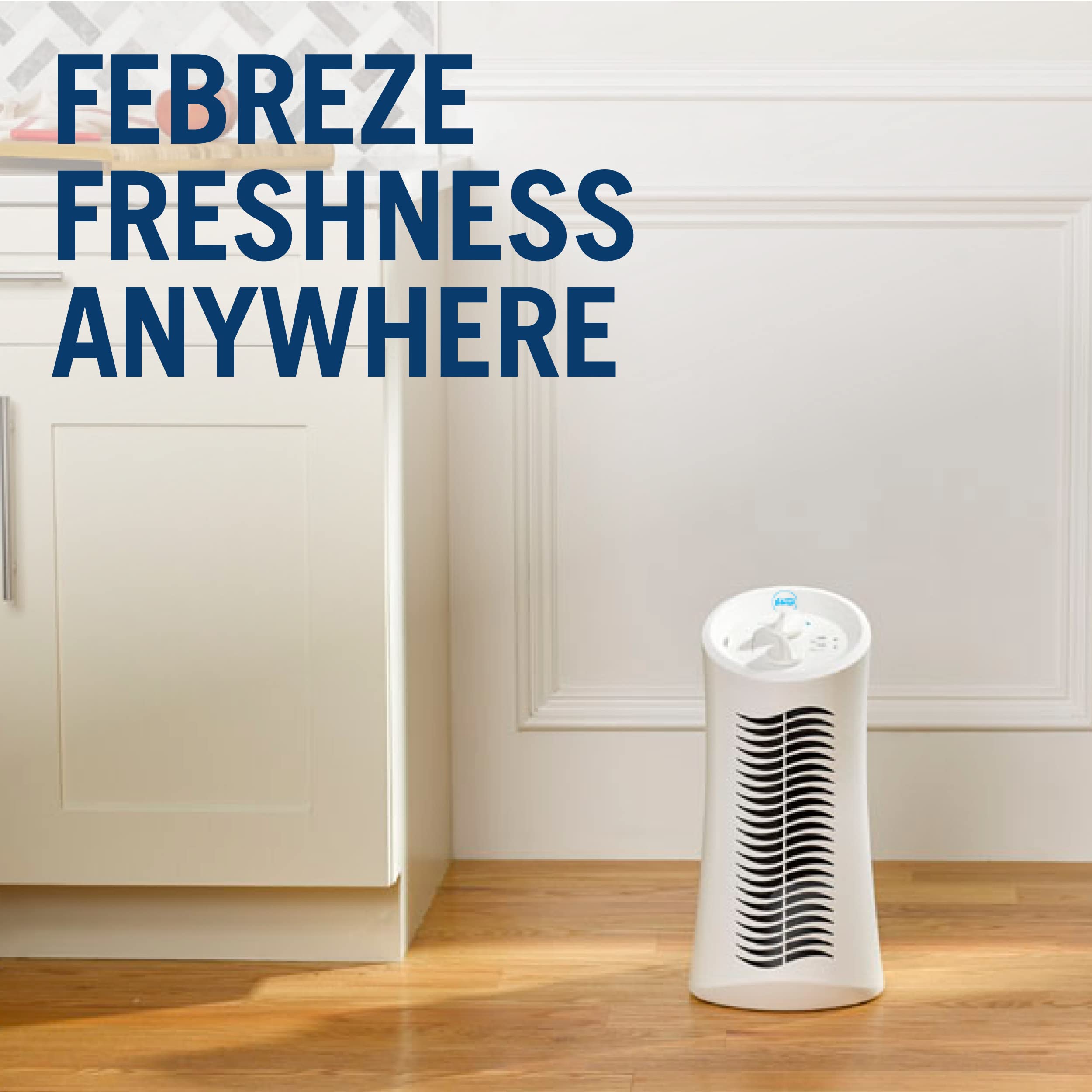 Febreze HEPA-Type Mini Tower Air Purifier, Small Room, FHT180W