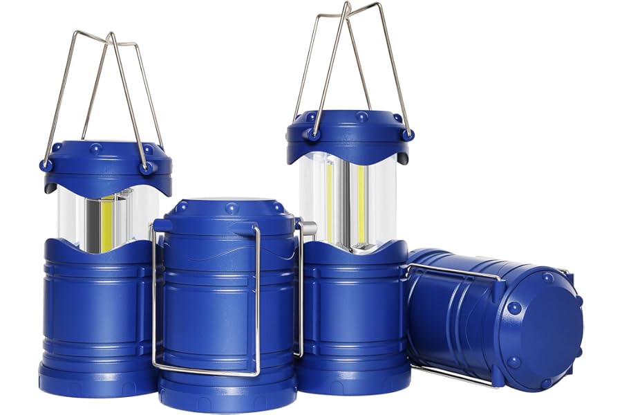 Best Battery Powered Camping Lantern 4-Pack