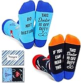 Zmart Appreciation Gifts - Funny Socks for Lawyer Doctor and Guitar Lover in 2 Pack