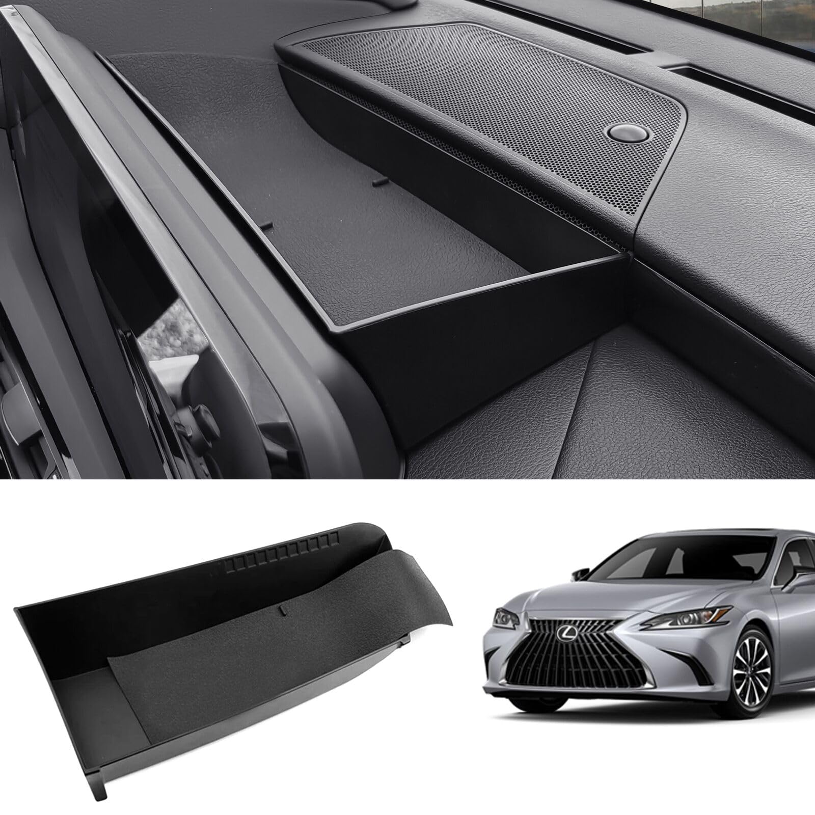 Photo 1 of Compatible with Lexus ES ES250, ES300, ES300h, ES350H, 2022, 2023, 2024, Interior armrest Storage Box, Bracket Tray, Center Console Organizer, in car Supplies