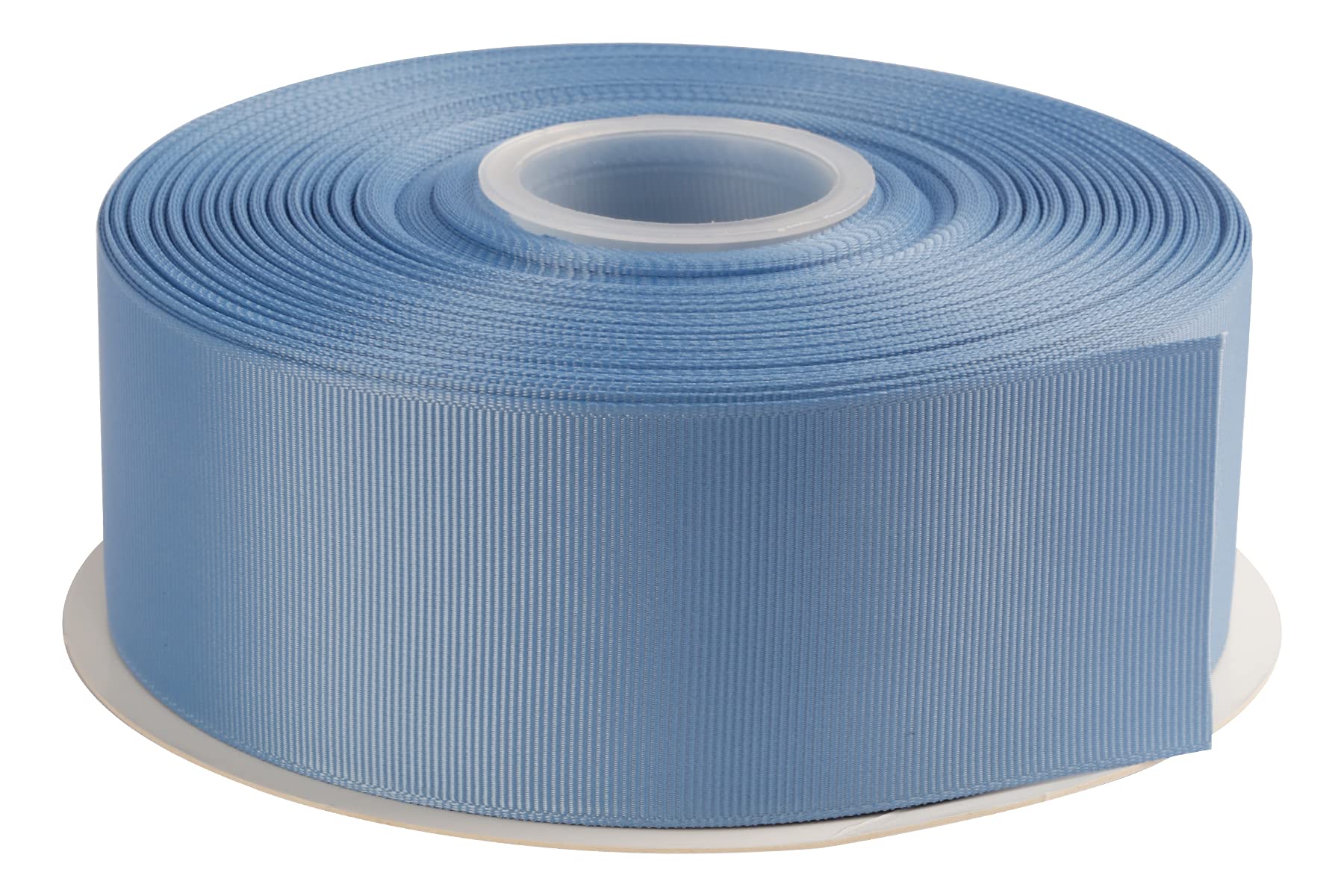 AVANAVA 50mm Wide Grosgrain Ribbon - 45 Meters, Ideal for Gift Wrapping, Hair Bows, Home Decor, Flower Arrangement (332-French Blue)