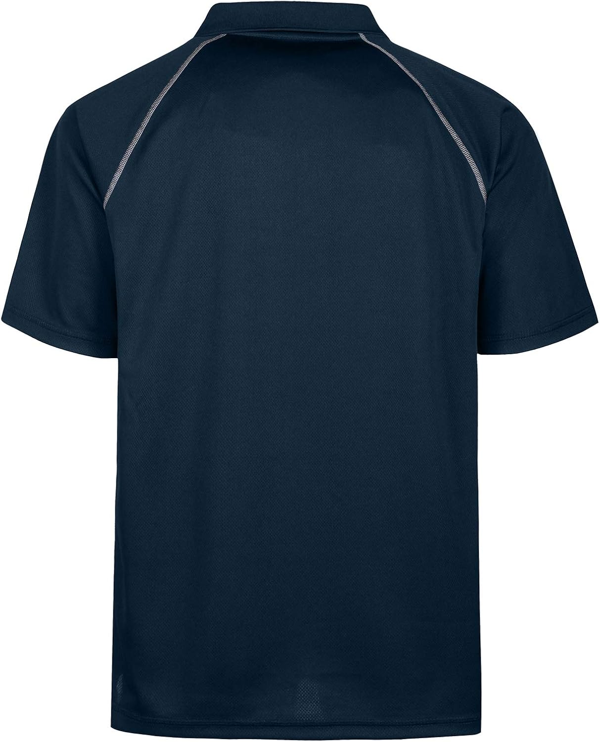 MOHEEN Men's Quick Dry Short Sleeve Polo Shirts UV Protection Outdoor Athletic Golf T-Shirts: Clothing