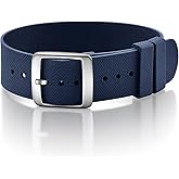 ULLCHRO Watch Strap FKM Rubber Watch Strap 20mm Waterproof Silicone Replacement Band 22mm, Soft Rubber for Man Watch Band