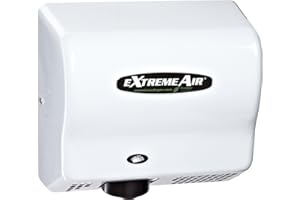 American Dryer Extreme Air GXT9-M Steel Cover High-Speed Automatic Hand Dryer, 10-12-Second Dries, 100-240V, 1,500W Maximum P
