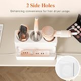 Lifewit Hair Tool Organizer, 3 Heat-Resistant Cups, White, 30cm view 5