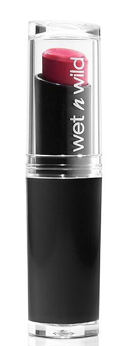 Wet n Wild – Megalast Lip Color- hochpigmentierte Lippenfarbe, Smokin` Hot Pink, 1 Stk. 20g