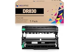 MEGOFFICE Compatible Drum Replacement for Brother DR830 Drum Unit DR-830 High Yield Imaging for Brother HL-L2460DW DCP-L2640DW HL-L2405W MFC-L2820DW HL-L2400D HL-L2420DW Printer