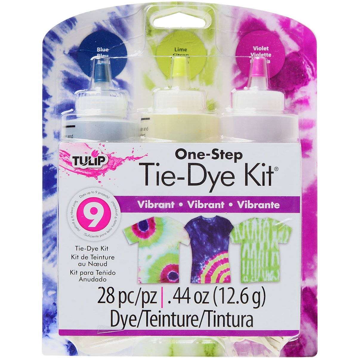 I Love To Create Tulip One-Step Tie-Dye Kit-Vibrant