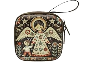 FANSHINUO Rosary Prayer Bag Zippers Rosary Pouches Religious Jewelry Storage Box For Prayer Beads Earrings Portable Headphone