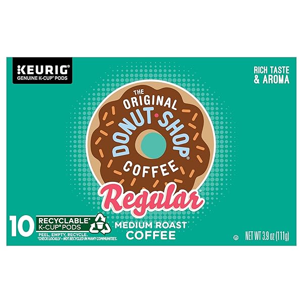 GREEN MOUNTAIN, DONUT SHOP REGULAR KCUP, 10 COUNT