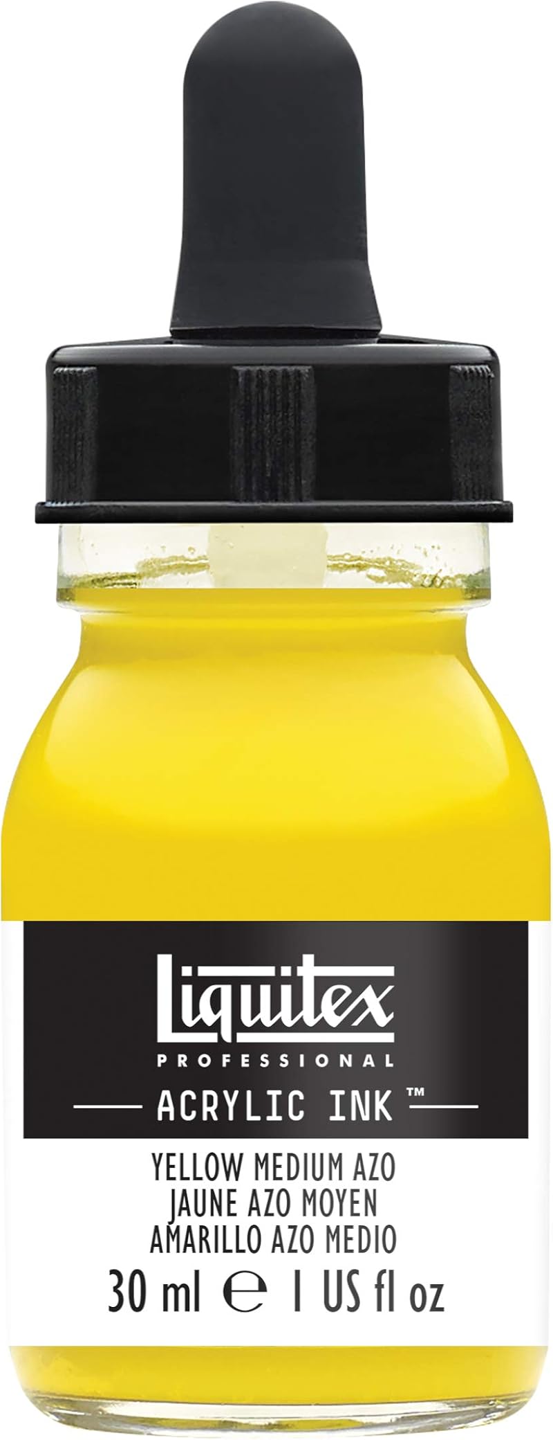 Liquitex 4260412 Liquid Professional Acrylic Paint Ink 30 ml Medium Yellow Azo