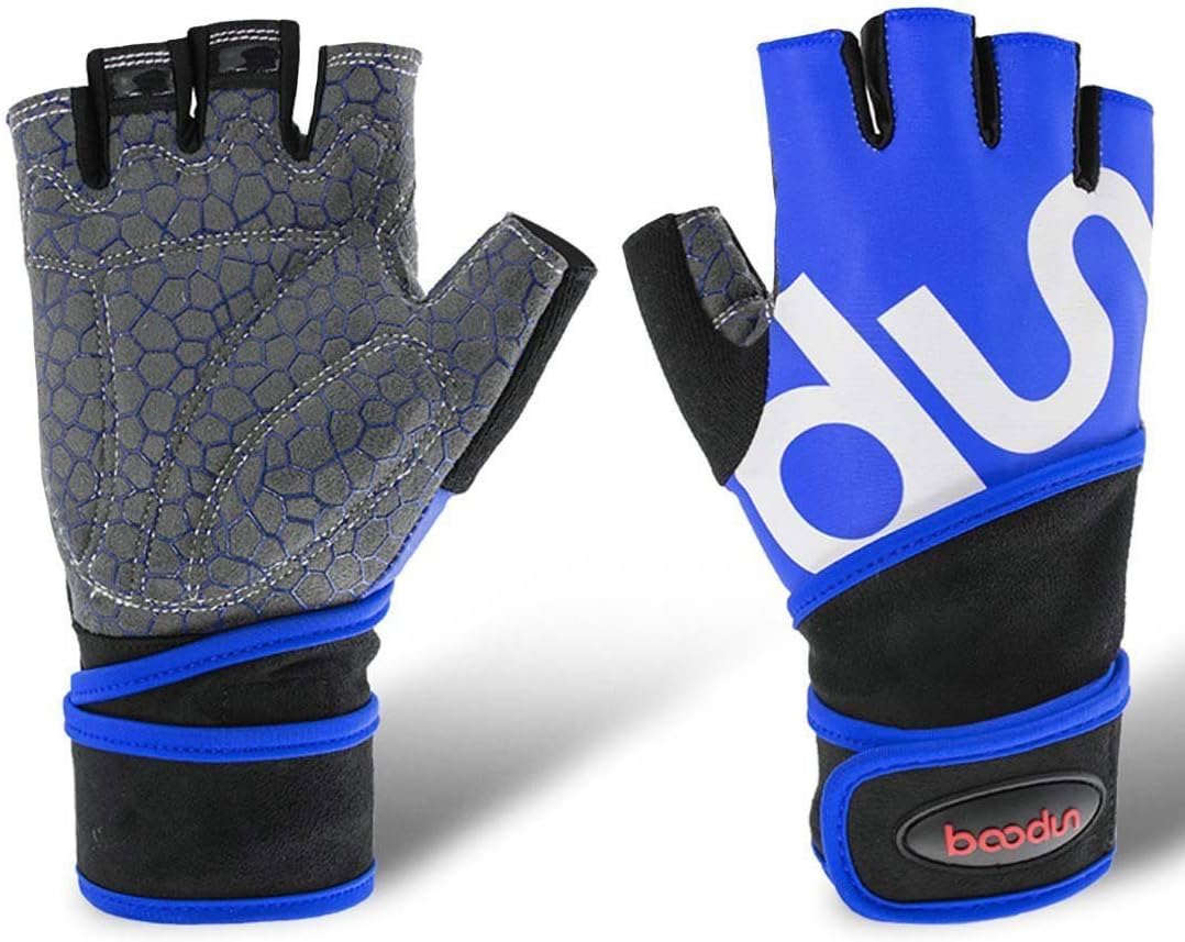 SZXKT Sports Gym Training Gloves Ultralight Breathable Anti-Slip for Weight Lifting,Fitness,Workout,Exercise,Pull up,Half Finger Gloves for Men&Women