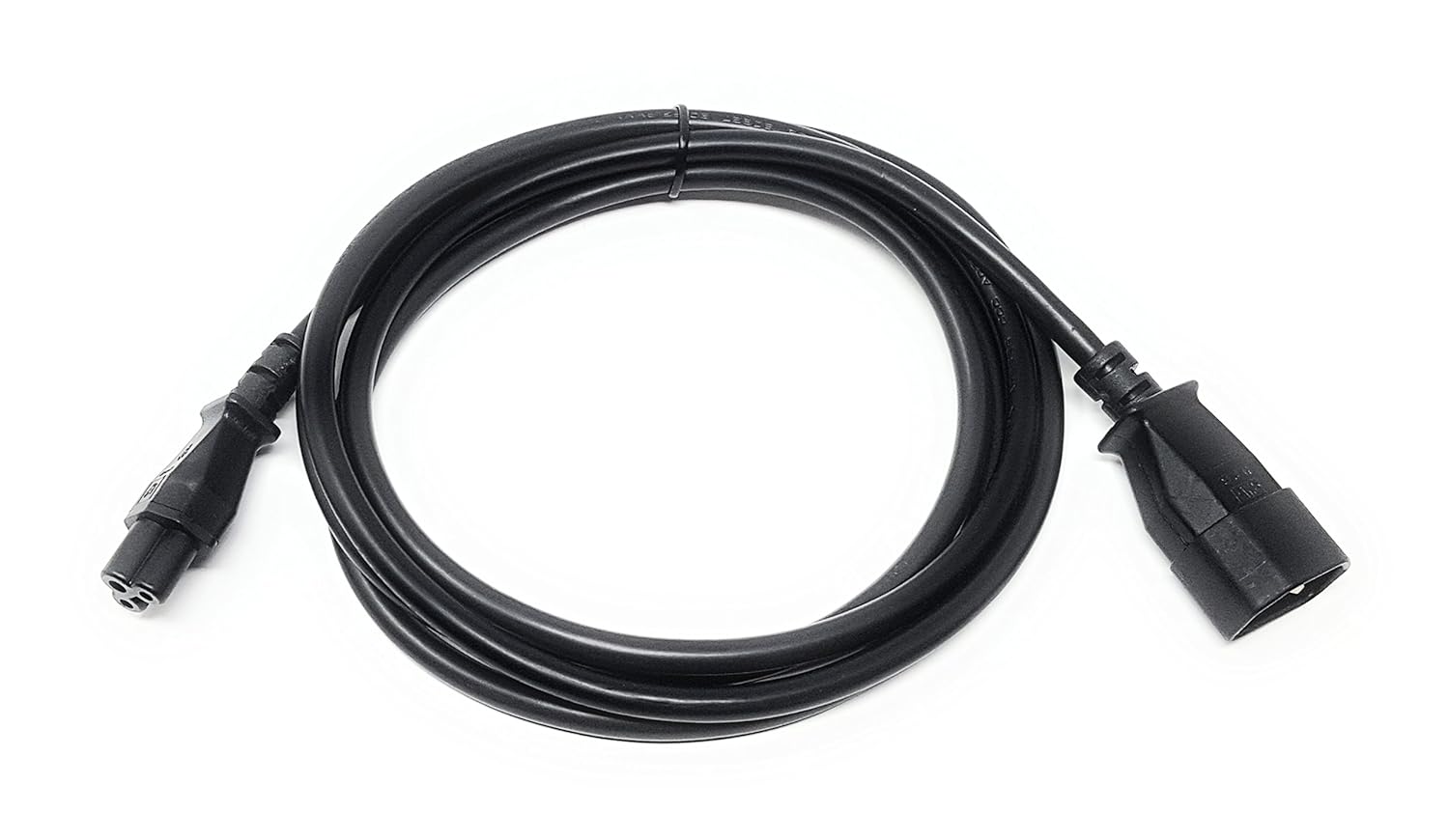 MainCore 2m long IEC C14 (Kettle) to C5 (Cloverleaf) Cable Power Lead