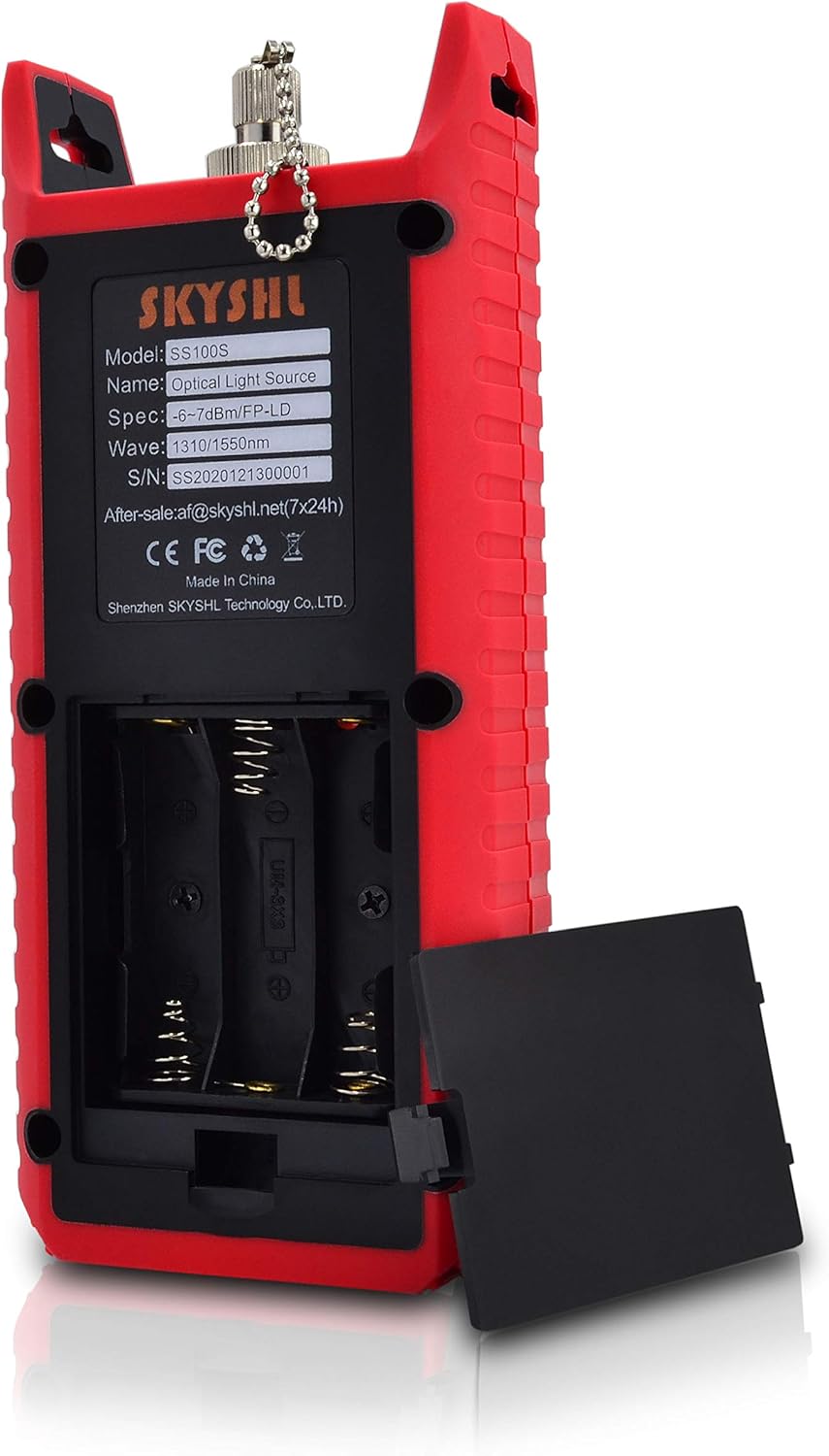 SKYSHL 1310nm 1550nm Handheld SM Optical Fiber Laser Light Source