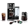 Ninja CFP101 DualBrew Hot & Iced Coffee Maker, Single-Serve, compatible with K-Cups & 12-Cup Drip Coffee Maker, Black