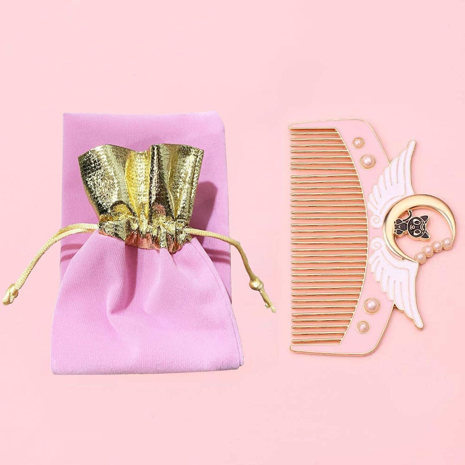 Amazon セーラームーン くし スタイリングコーム 人気 誕生日プレゼントパーティー A Ikooy メイクアップブラシ 通販