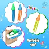 COSORO 3Pcs Diving Squid Toys Swimming Pool Sinking Fun Dive Bath Toy view 3