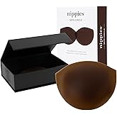 Nippies Reusable Nipple Covers for Women - Extra Thick, Teardrop & Semi-Circle Styles - No-Show Coverage for Backless Outfits