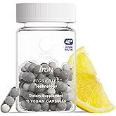 Ritual Iron Supplement to Support Low Iron Levels 60 mg | 48-hour Dosing Routine with BioSeries™ Technology plus Vitamin A and C. Designed for Optimal Absorption and Minimal GI Discomfort* 15 Servings
