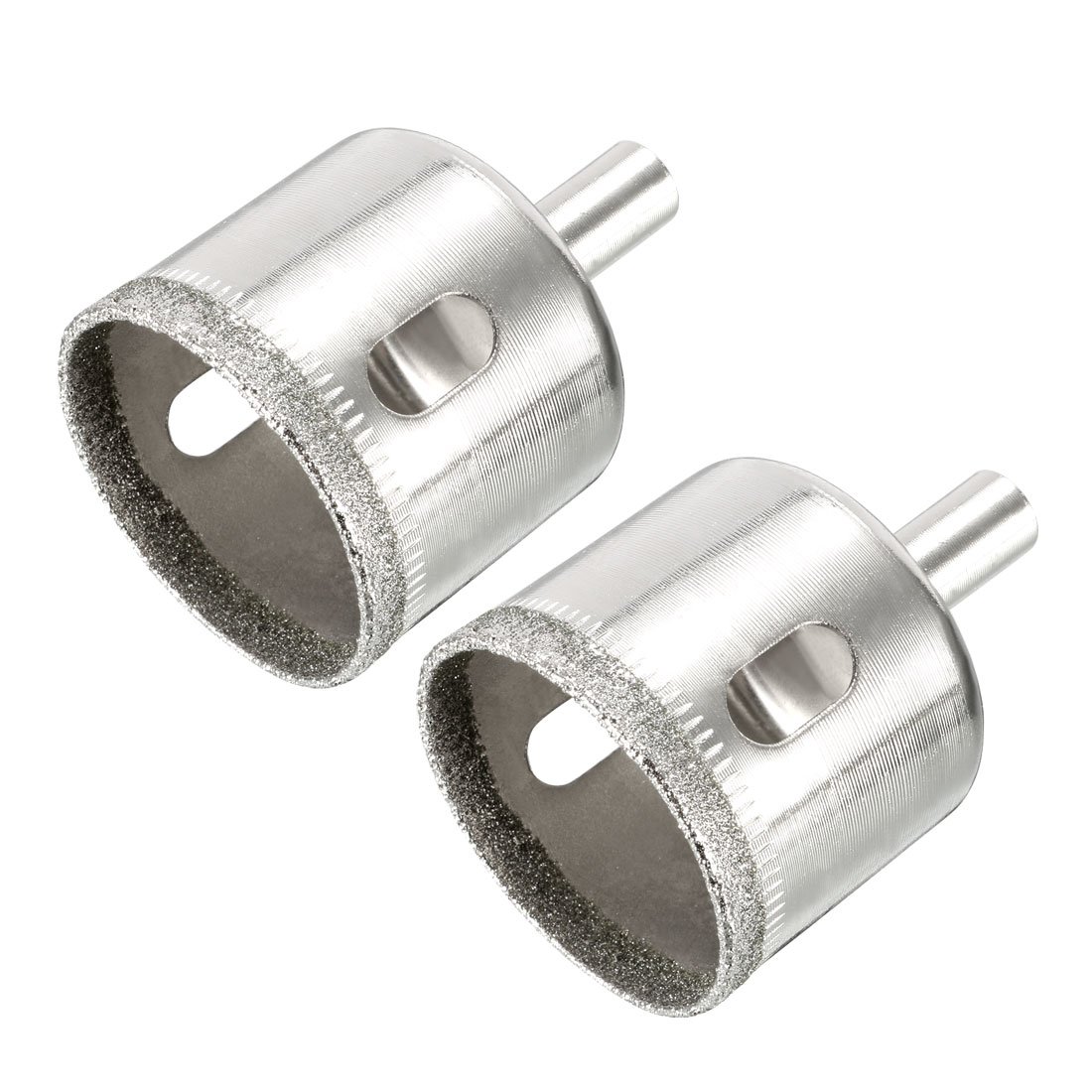 Sourcingmap 2pcs 35mm Diamond Drill Bit Hole Saw for Glass Tile Marble Fiberglass Ceramic Stone Bottles Pots