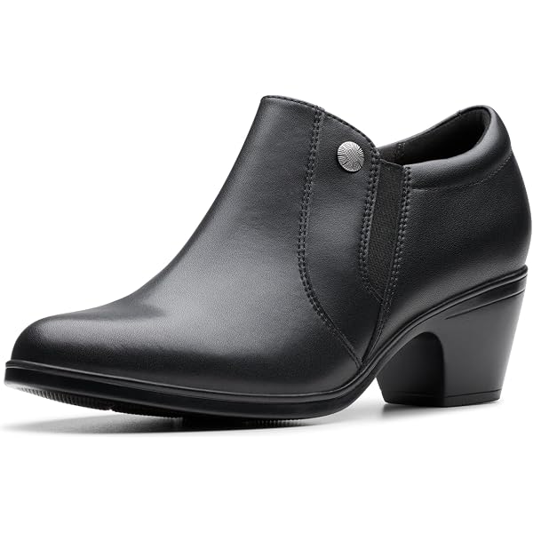 Amazon.com | Clarks Blue's Emily 2 Dove Pump, Navy Leather, 5.5