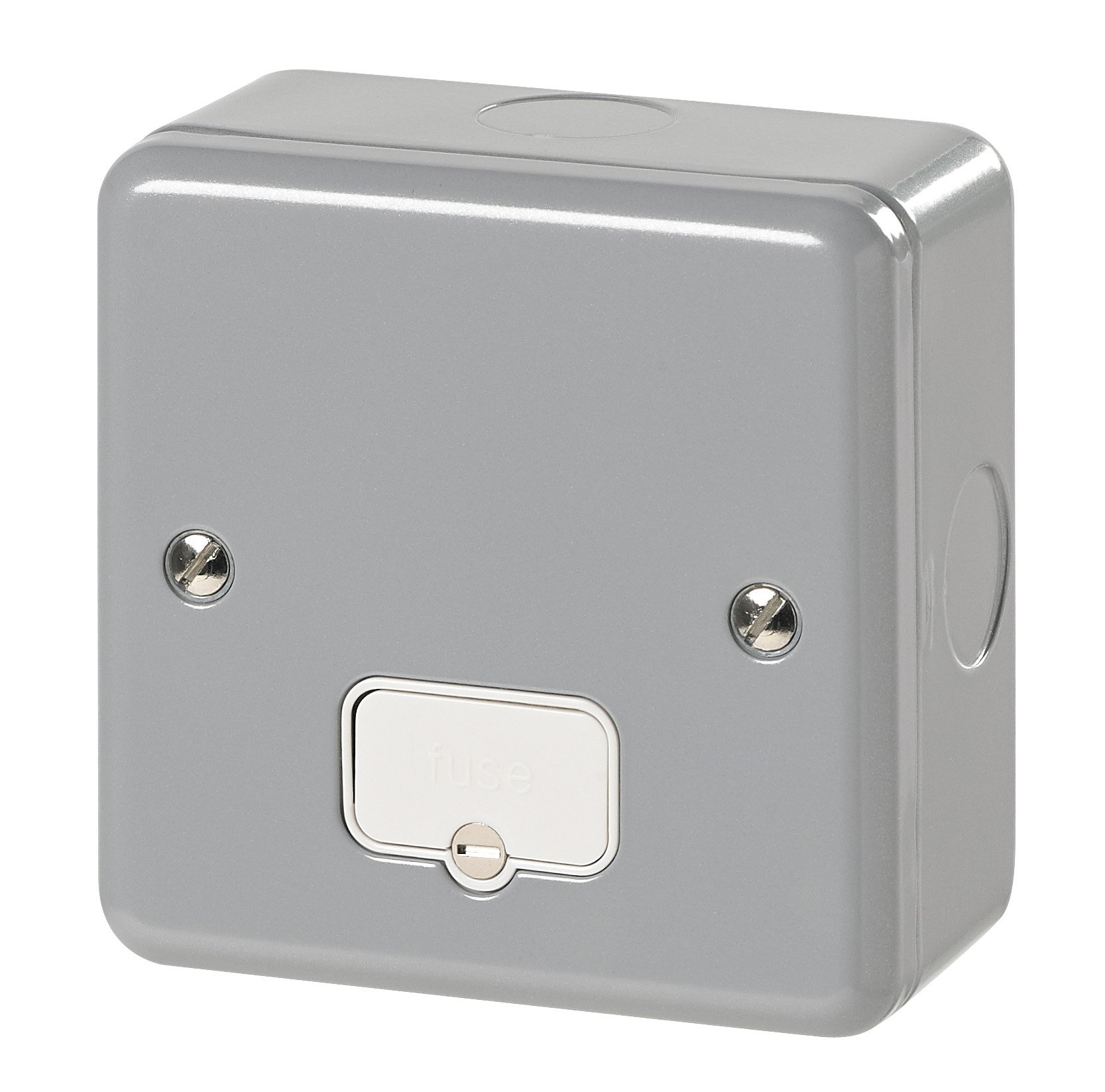 MK Metalclad Plus K0954 ALMs2 13 amp Connection Unit, Grey