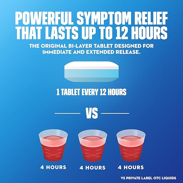 MUCINEX 12 HOUR MAXIMUM STRENGTH 1200 MG GUAIFENESIN EXTENDED-RELEASE TABLETS FOR EXCESS MUCUS RELIEF, EXPECTORANT AIDS EXCESS MUCUS REMOVAL, CHEST CONGESTION RELIEF FOR ADULTS, 48 TABLETS