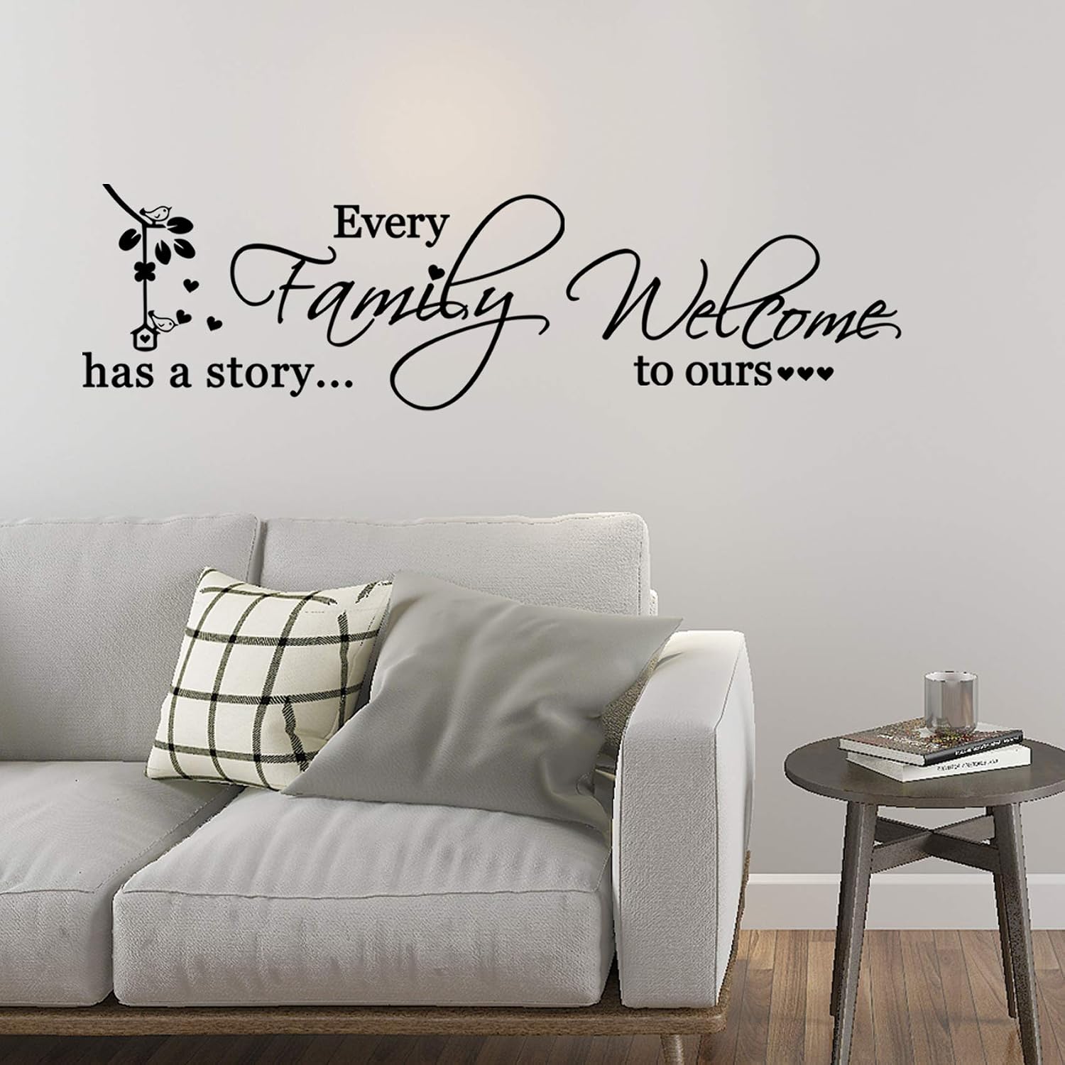 Inspirational Wall Art Stickers, Every Family has a Story Welcome to Ours - Image 3