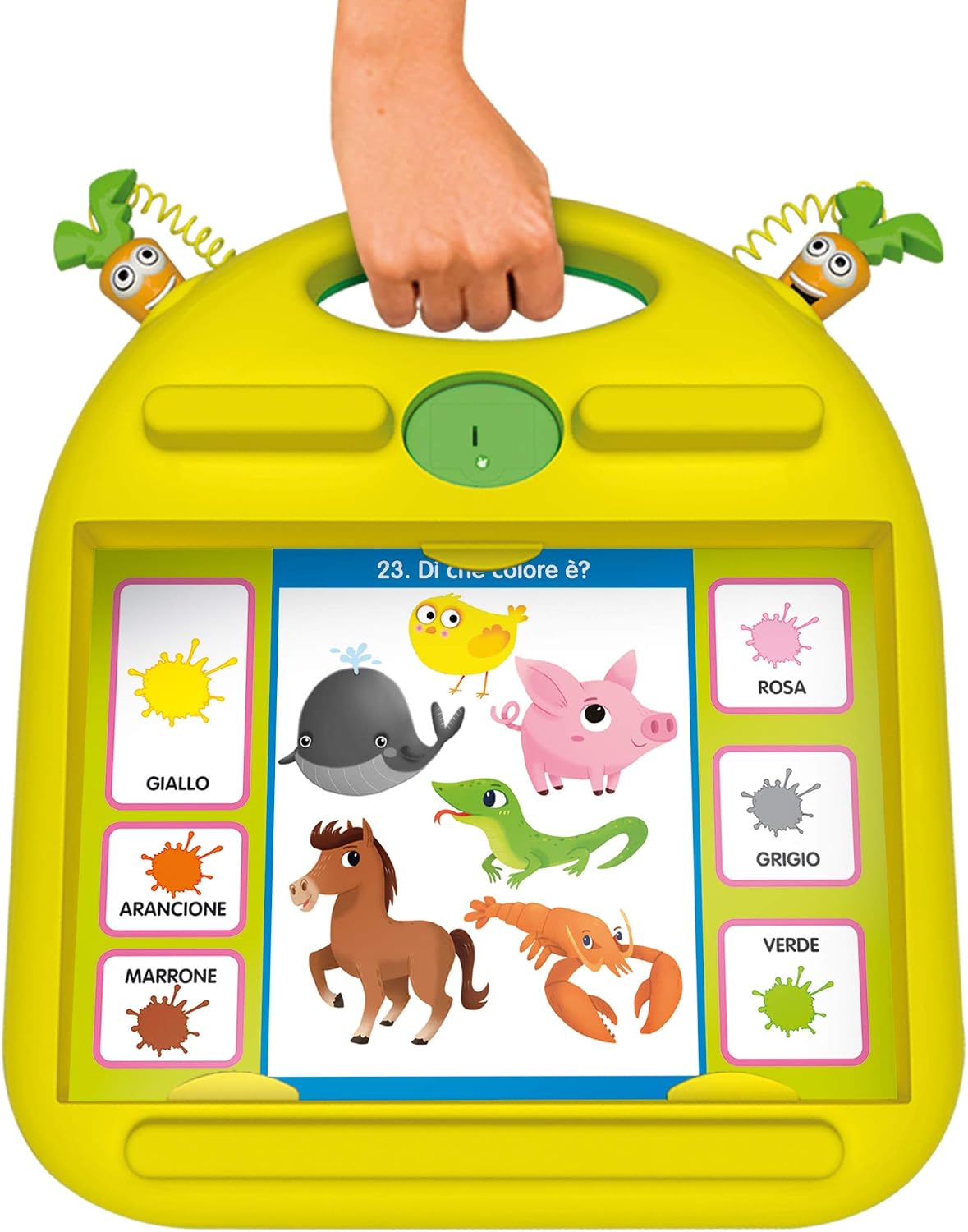 Lisciani Games - Carotina Small Quiz Many Friends Animals Game, Multicolor, 80021, Multi-coloured - Image 4