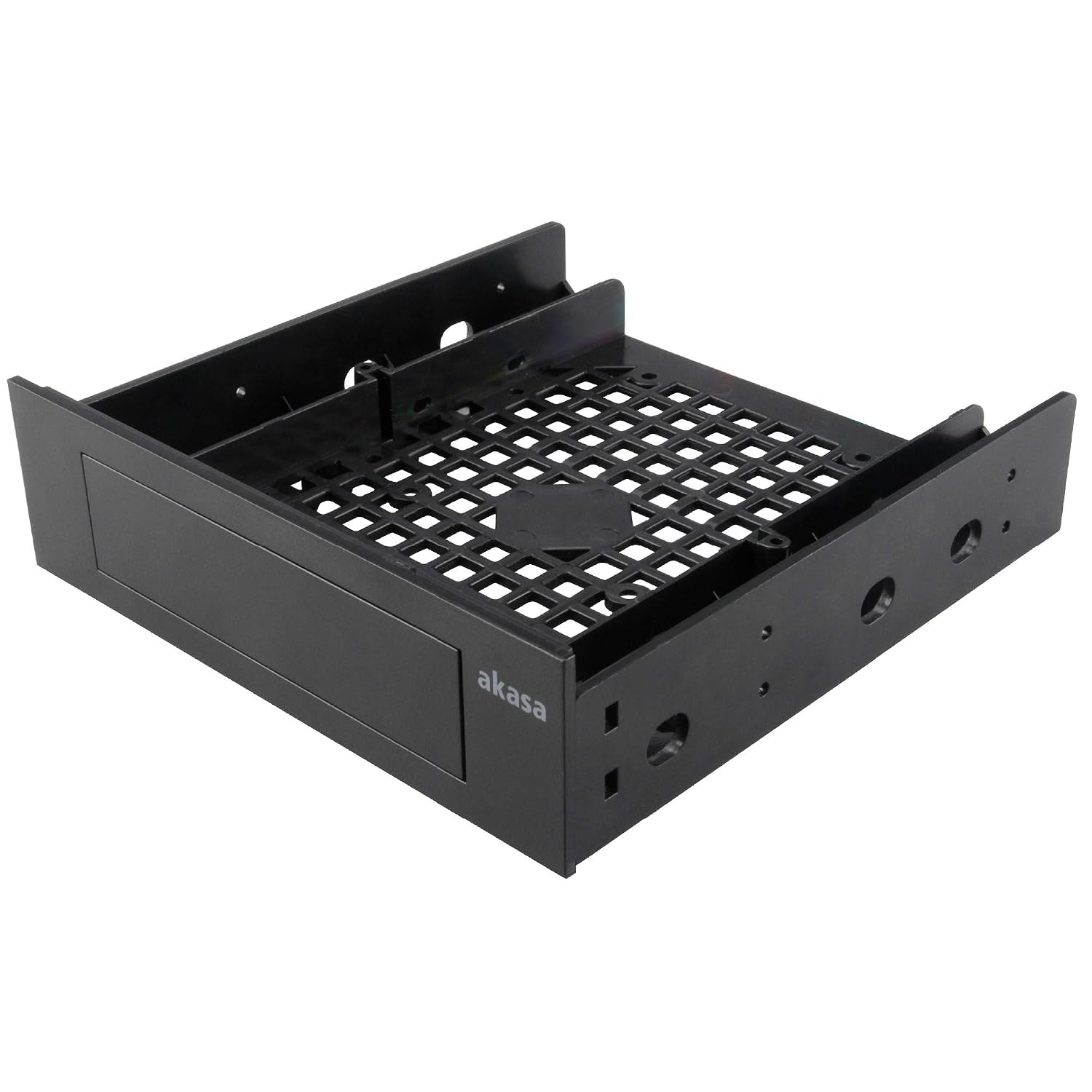 Akasa 5.25" SSD/HDD to 2.5/3.5" Adapter, Multicolour, Adapter with SATA Cables - Image 3