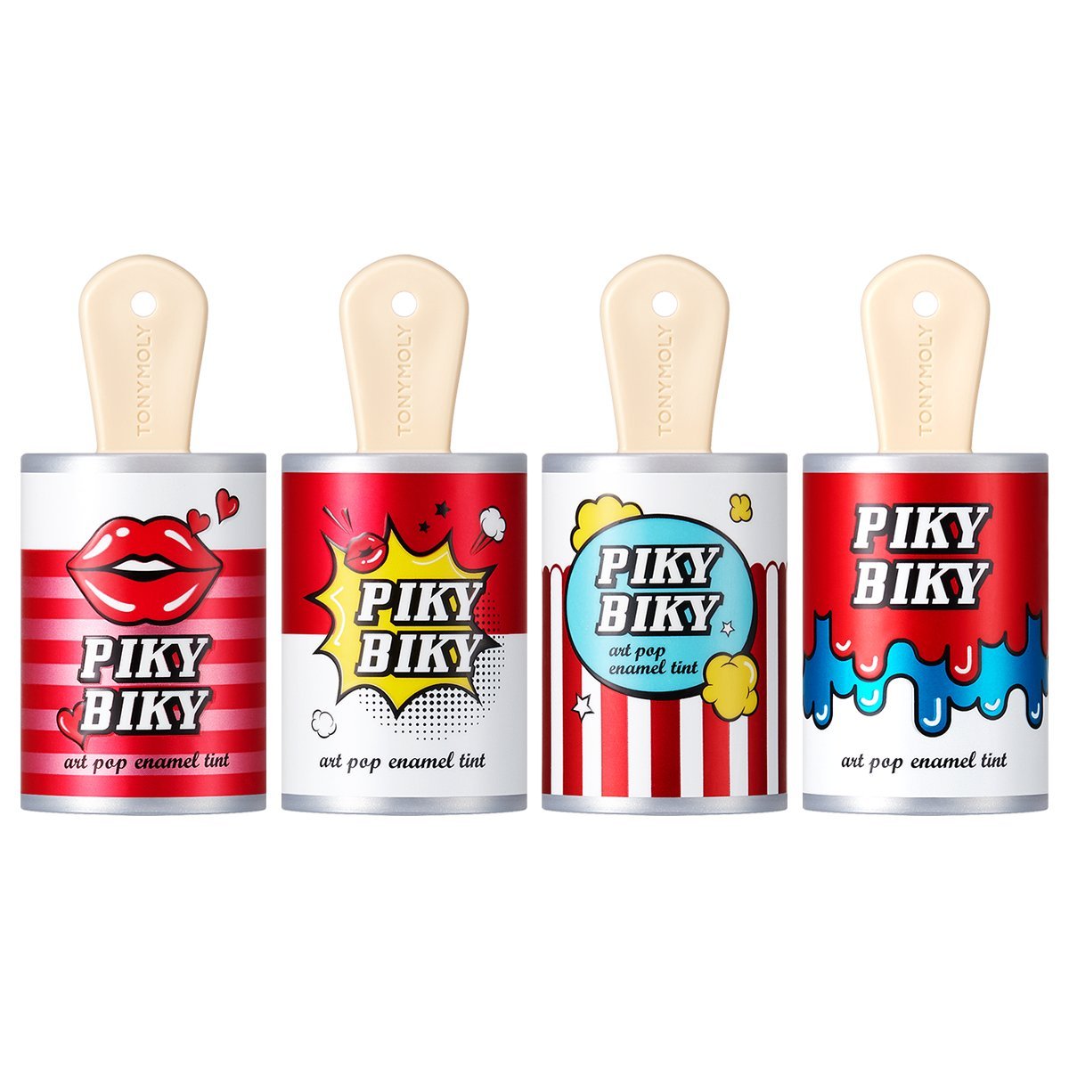TONYMOLYPiky Biky Art Pop Enamel Lip Tint Set