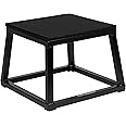 Retrospec Leap Plyo Box Jump Platforms for Home Gym Plyometric Jumping, Strength Training & Jump Box Exercise, 12", 18", 24", 30" and Full Set for Men and Women