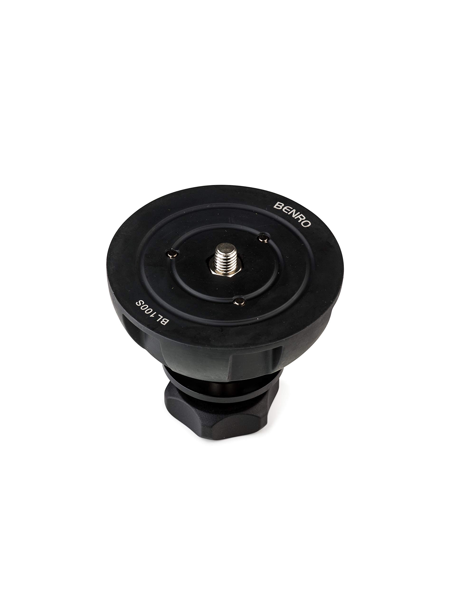 Benro 100mm Half Ball Adaptor with Short Tie Down Handle Fits 100mm Bowl