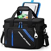 Maelstrom 30 Can Large Leakproof Soft Cooler Bag, Insulated Collapsible Ice Chest with Bottle Opener, Portable for Beach, Camping, Travel & Shopping