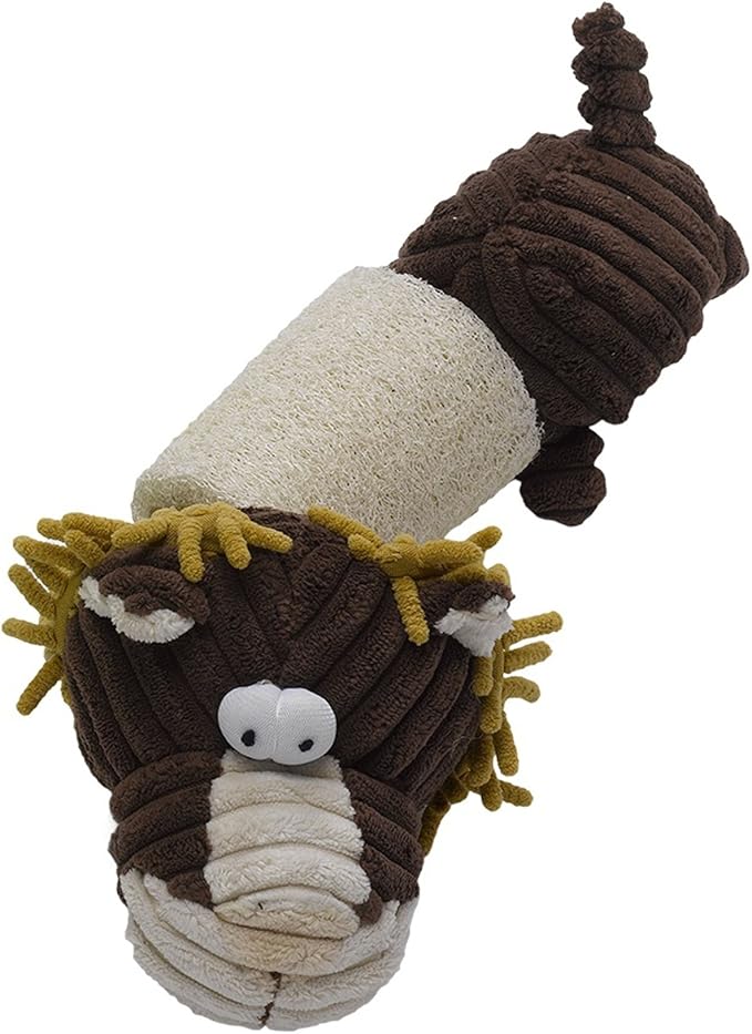 Petface Dog Toy, Loofah Lion Amazon.co.uk Pet Supplies