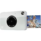 Kodak PRINTOMATIC Digital Instant Print Camera (Grey), Full Color Prints On ZINK 2x3" Sticky-Backed Photo Paper - Print Memories Instantly