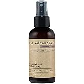 Air Essentials 4 oz Essential Oil Toilet Spray - Eliminate Bathroom & Toilet Odors with Pure Essential Oils - Air Freshener Made with Clean Plant-Derived Ingredients (Lavender Blossom)