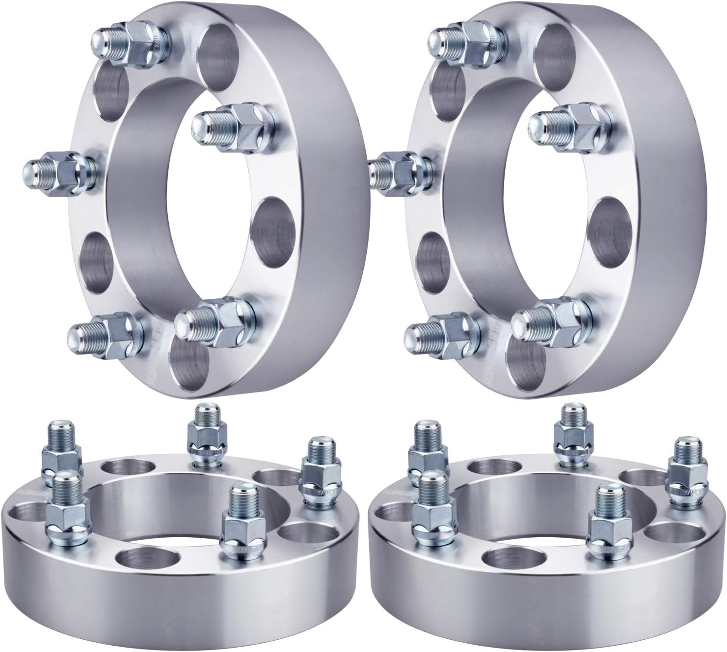 GDSMOTU 4pc Wheel Adapters for Chevy Dodge 5 Lug, 1.5" Wheel Adapters 5x5 to 5x4.75 for 90-97 Chevy Caprice,94-97 Impala,86-96 Cadillac Fleetwood,08-14 Grand Caravan,2008-2014 Chrysler Town & Country