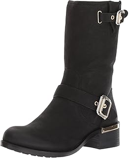 vince camuto women's walden round toe leather booties