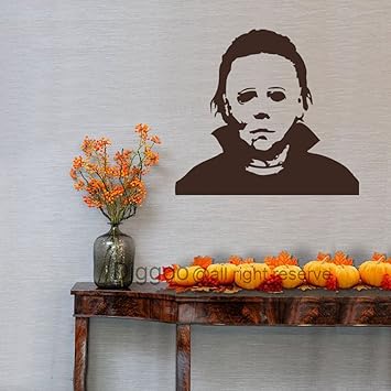 Amazon Com Halloween Wall Decal Pumpkin Decoration Michael Myers