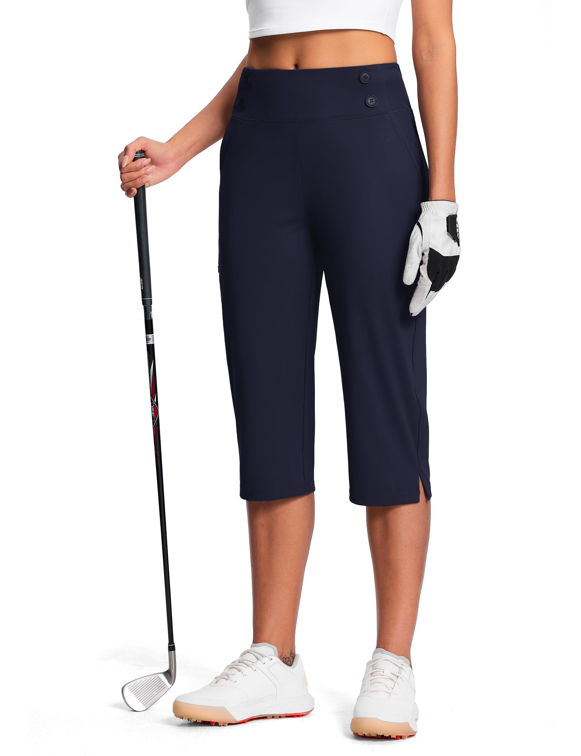 Plus Women's Wide Leg Cargo Capri Pants - Blue - Size 20W - Oxford Navy Plus Women's Wide Leg Cargo Capri Pants - Blue - Size 20W - Oxford Navy