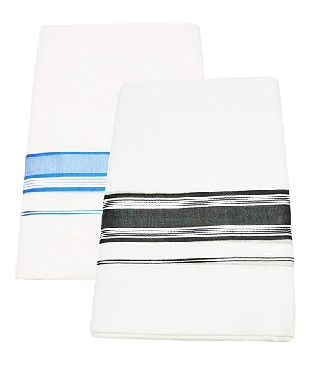 Men's Cotton Dhoti (White_Free Size)_140