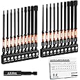 LYDODOKA 40-Piece Impact Allen Wrench Set - S2 Steel Hex Bits With Adapters