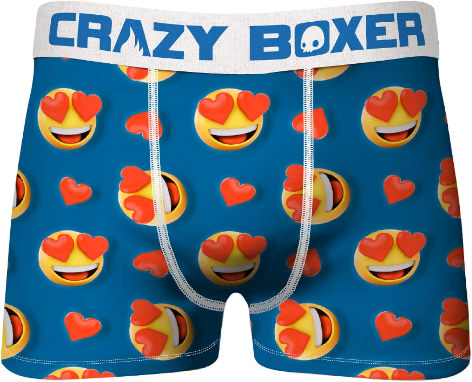 Crazy Boxers Heart Eyes Emojis Boxer Briefs Amazon.ca Clothing