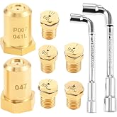 MOOTVGOO WB28X24757 LP Conversion Kit Replacement for GE Hotpoint Gas Range | Natural Gas to Propane LP Conversion Kit, Brass Orifice Nozzles, Compatible with RCA Ken-more, Replaces WB28X39132 AP6996738