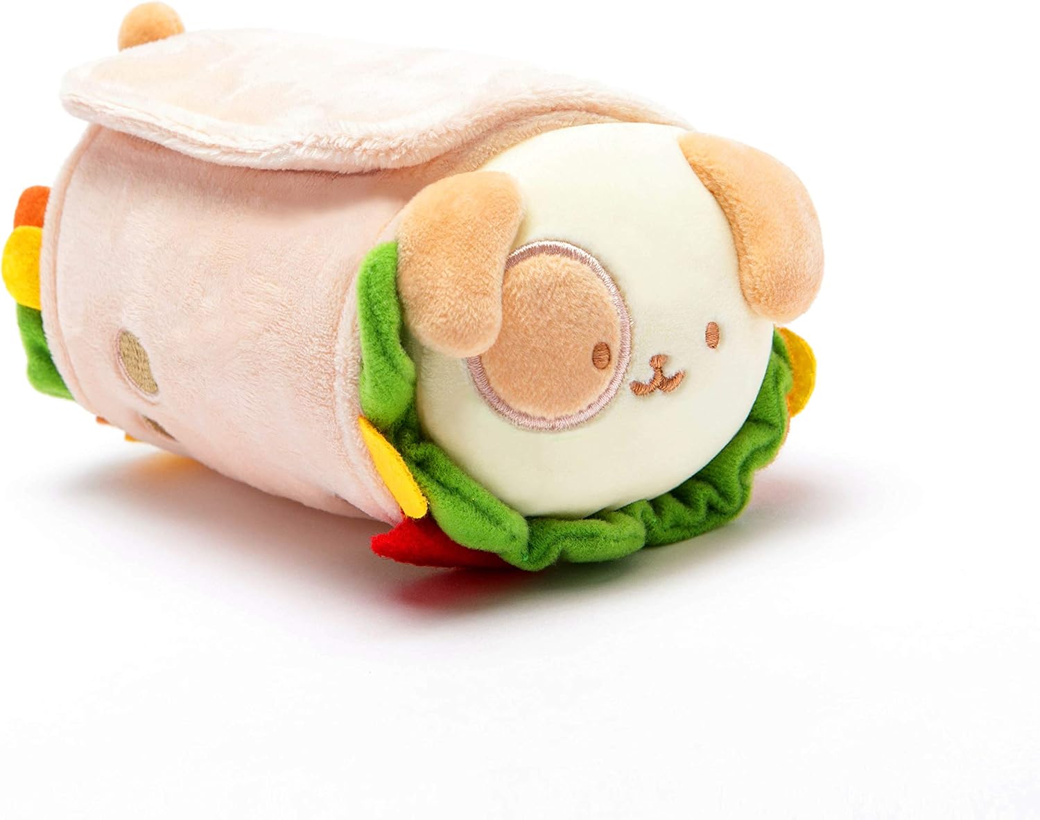 Annirollz burrito blanket with soft and squishy puppiroll